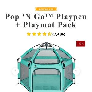 California baby beach pop n go tent! Brand new in box. I received two. :)